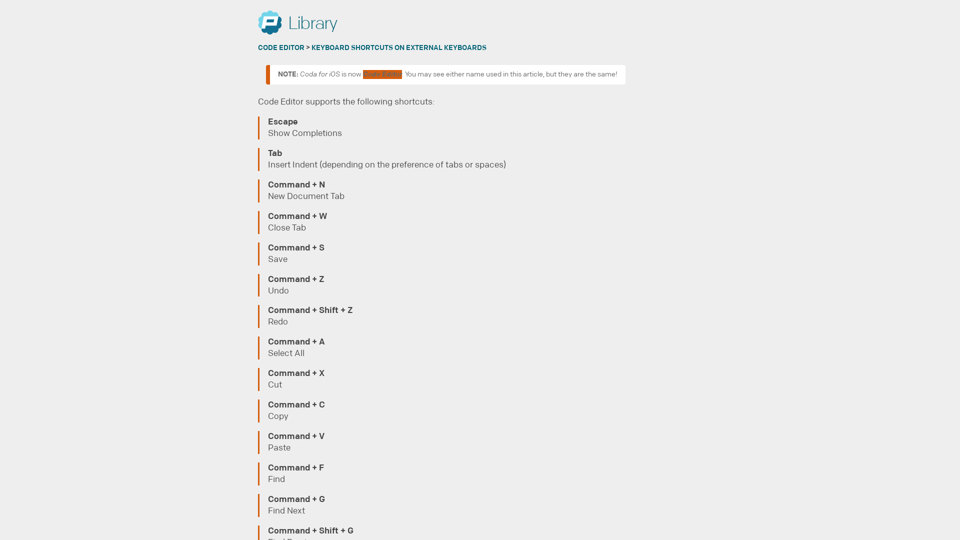 Keyboard Shortcuts on External Keyboards